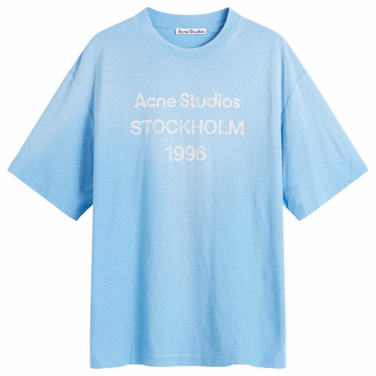 Acne Studios Black Gojina Dyed T-Shirt Acne Studios