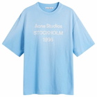 Acne Studios Men's Exford 1996 Short Sleeve T-Shirt in Cornflower Blue