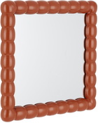 STUDIO KALLANG Red Small Onde Mirror