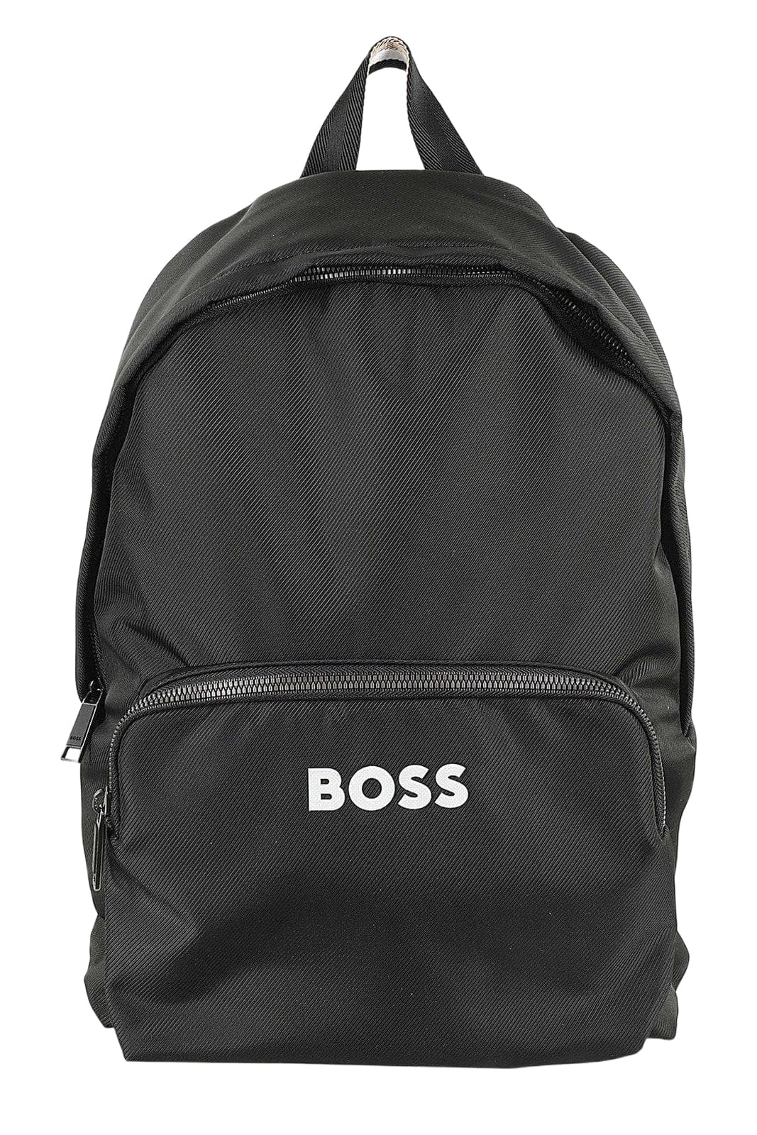 Hugo Boss - Cross-Grain Leather Backpack - Men - Black Hugo Boss