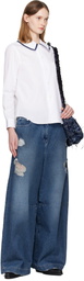Comme des Garçons Girl White Cotton Shirt