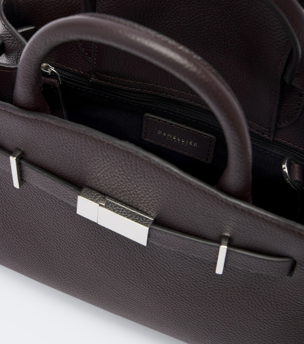 DeMellier Hudson Small leather top-handle bag