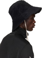 Rick Owens Black Temple Beach Hat