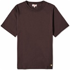 Armor-Lux Men's 70990 Classic T-Shirt in Dark Mahogany