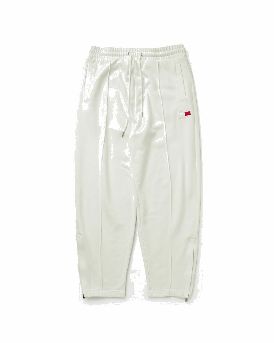 Photo: Tommy Jeans Pintuck Sweatpant White - Mens - Sweatpants