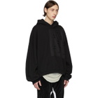 Haider Ackermann Black Perth Patch Hoodie