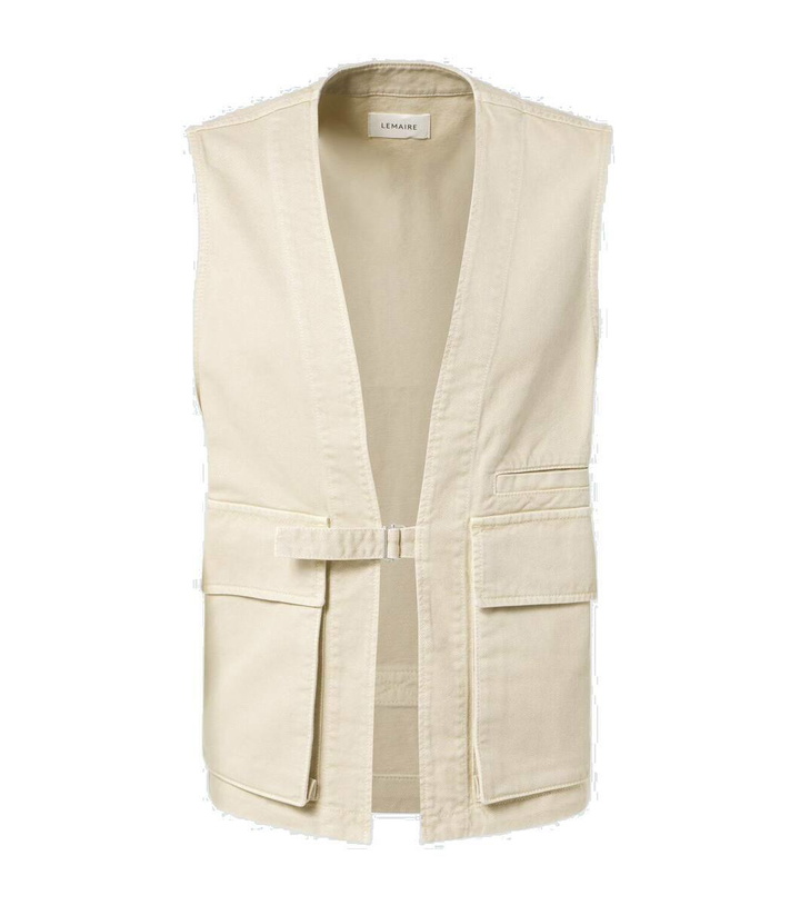 Photo: Lemaire Cotton twill vest