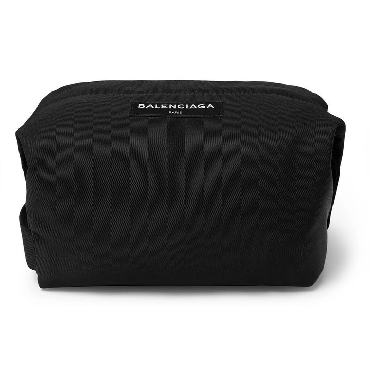 Photo: Balenciaga - Explorer Canvas Wash Bag - Men - Black