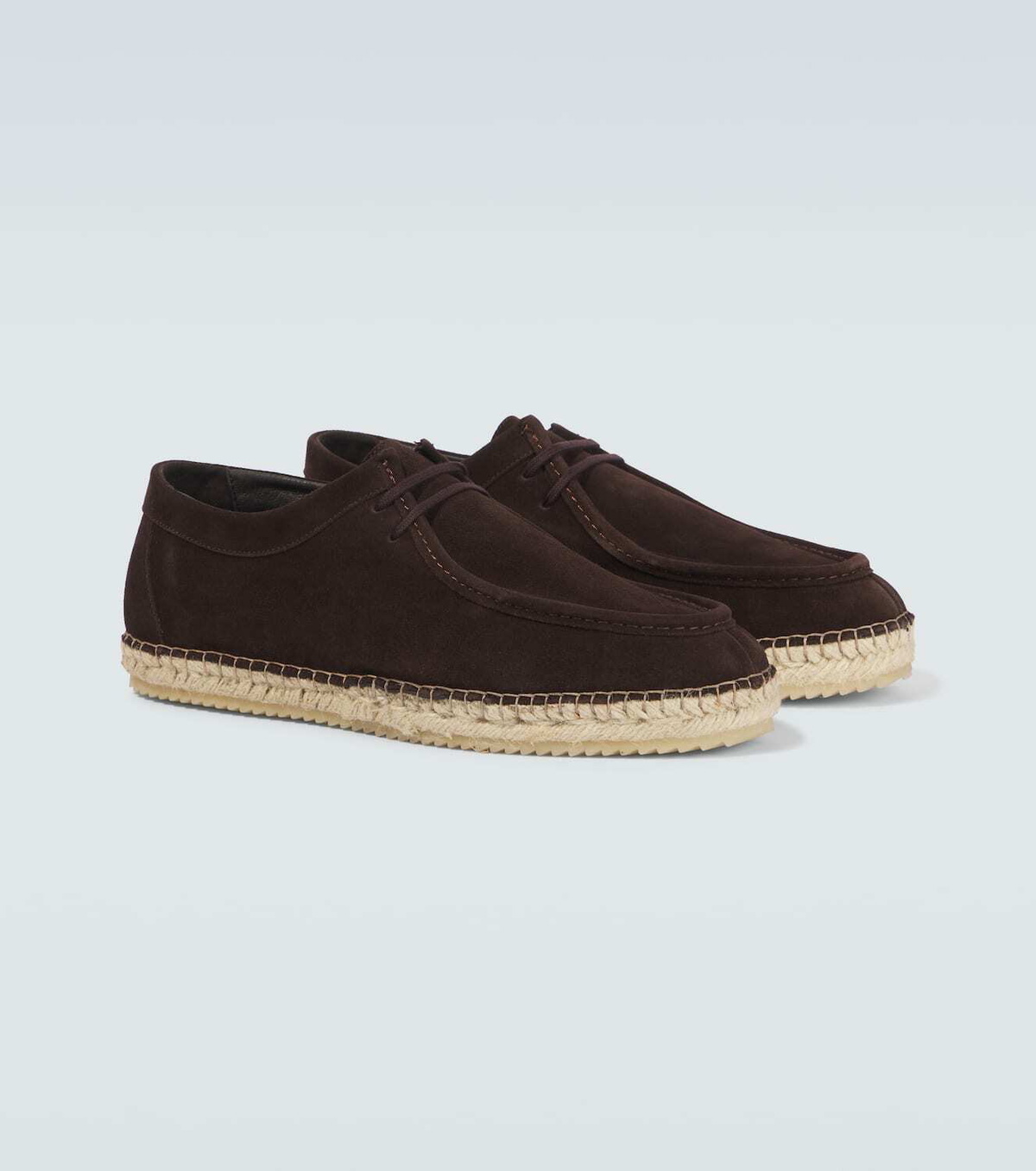 Frescobol Carioca Rodolfo Wallabee suede shoes