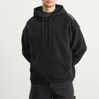 Umbro by Slam Jam Men's Lasered Masked Hoodie in Washed Black