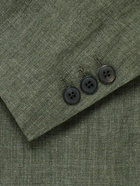 Sunspel - Unstructured Linen Suit Jacket - Green