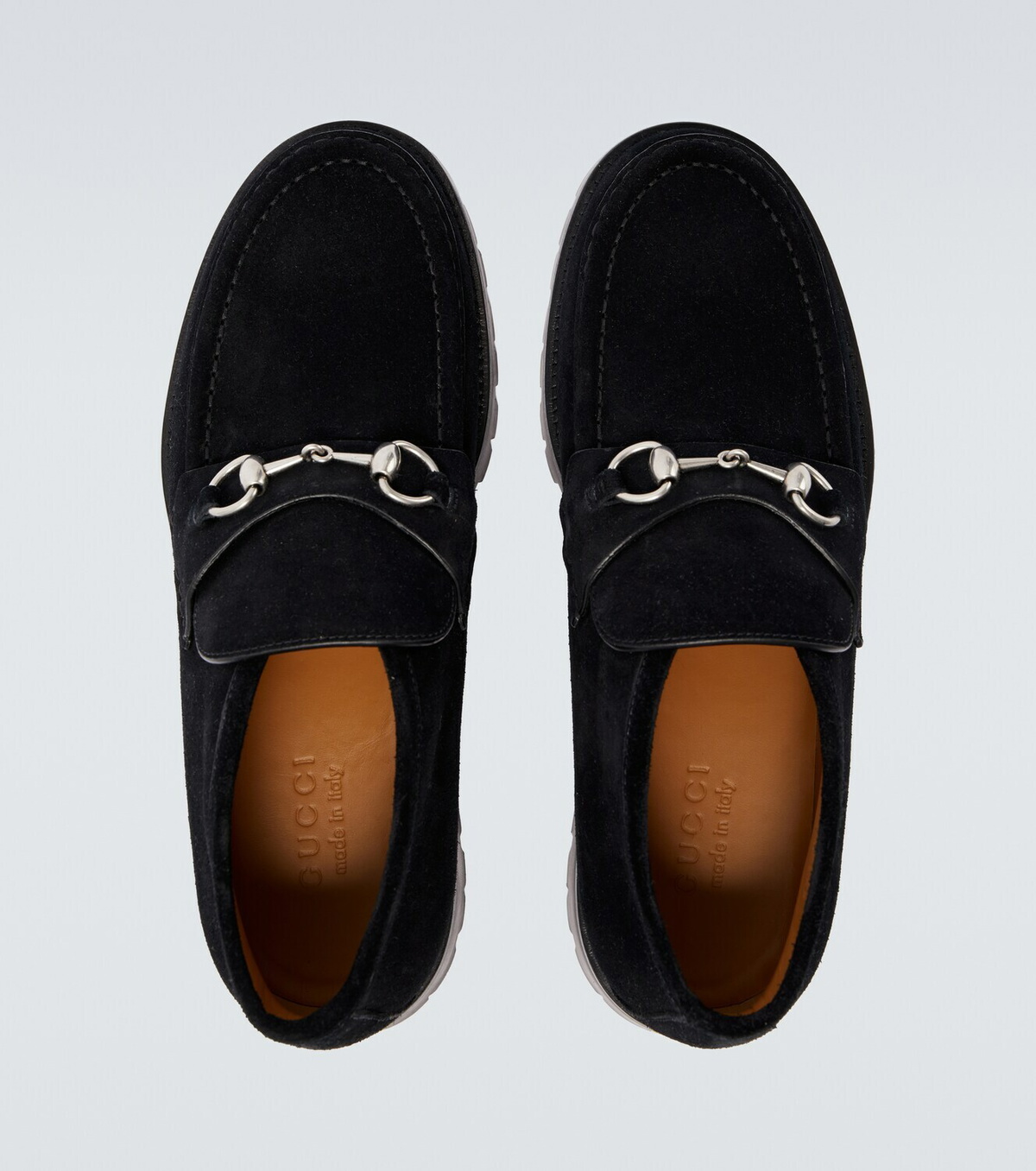 Gucci Horsebit suede ankle boots