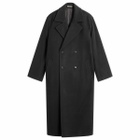 Auralee Women's Mosser Chesterfield Coat in Black