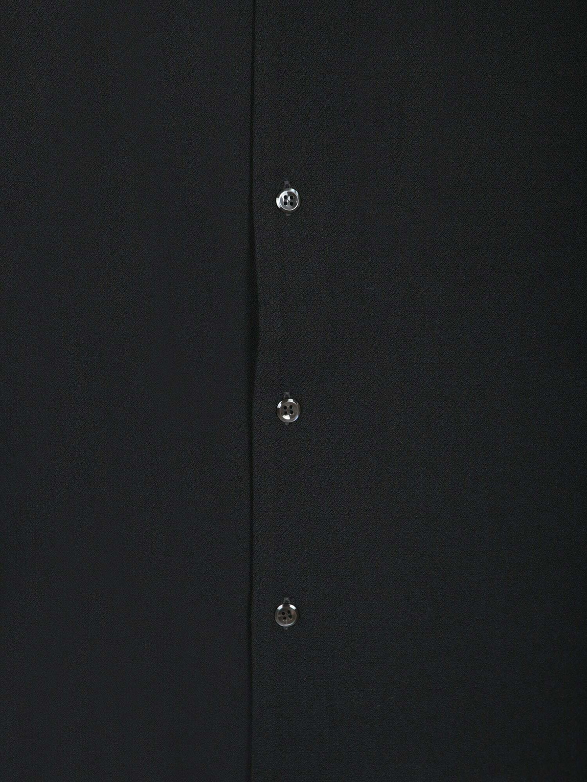 Séfr Sefr Black Crepe Shirt
