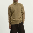 YMC Men's Two Tone Beat Knit in Brown