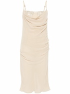 The Attico Draped Midi Dress