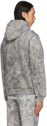 Han Kjobenhavn Grey Distressed Hoodie