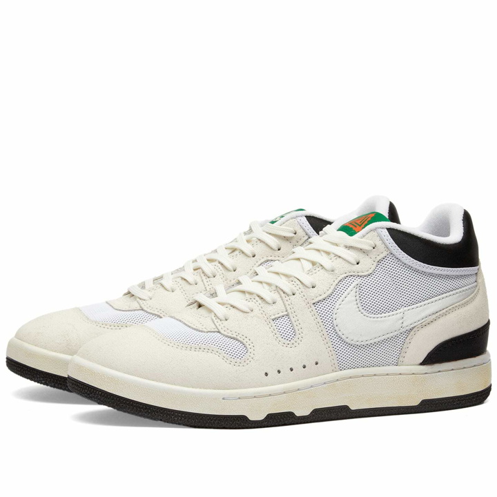 Photo: Nike x Social Status Attack SP Sneakers in White/Pine Green