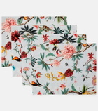 La DoubleJ Fantastic Creatures set of 4 cotton placemats