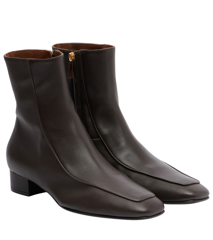 Photo: Herbert Levine Shadow Ban 30 leather ankle boots