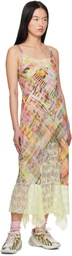 Collina Strada Multicolor Anemone Midi Dress
