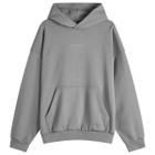 Balenciaga Men's BB Back Reflective Medium Fit Hoodie in Grey/Reflective