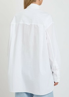 Agolde X Maria Mcmanus Cotton-poplin Shirt White