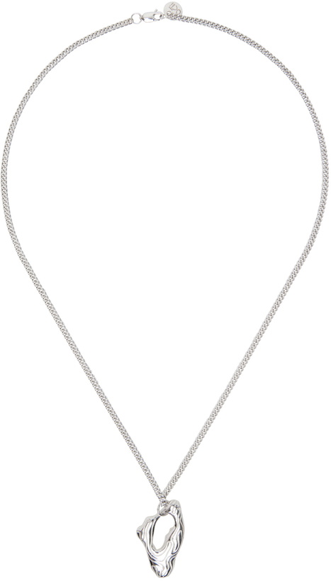 Photo: octi Silver Small Island Pendant Necklace