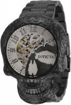 Invicta Artist Skull Automatic Grey Dial Mens Watch 33967