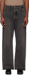 HOPE Black Loose-Fit Jeans