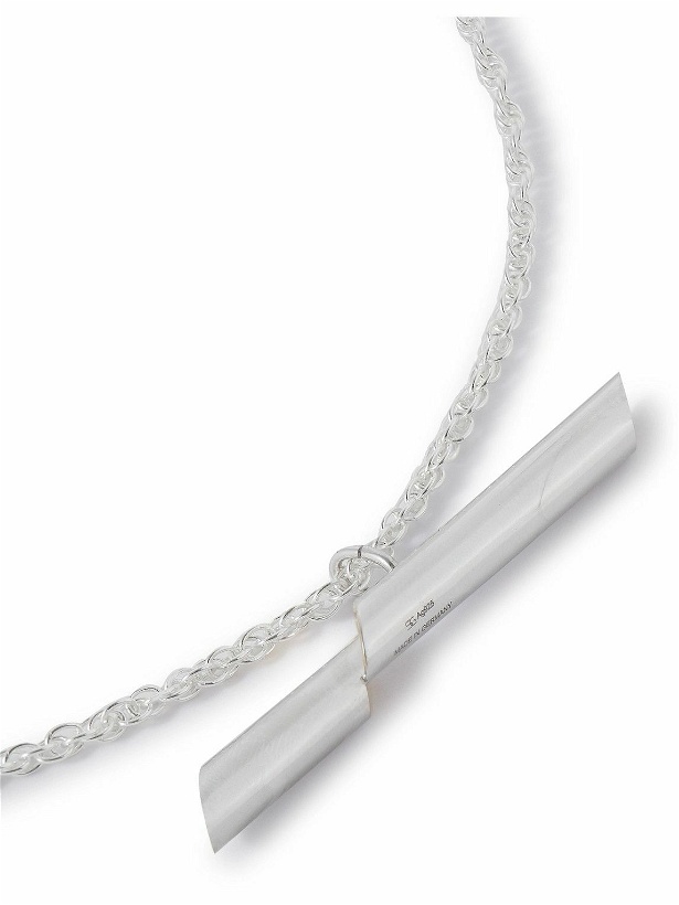 Photo: Lanvin - Silver- and Gold-Tone Pendant Necklace