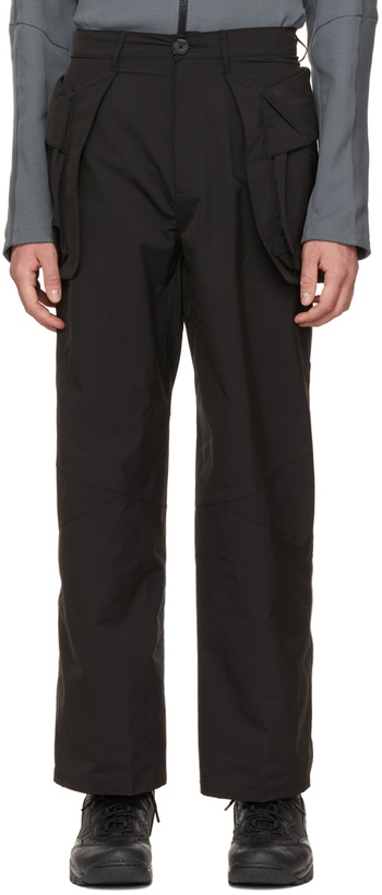 Photo: Archival Reinvent Black Archival Zipper Cargo Pants