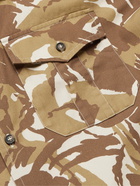 A.P.C. - Joey Camouflage-Print Cotton-Twill Shirt - Brown