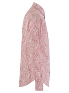 Fedeli Printed Stretch Cotton Voile Shirt