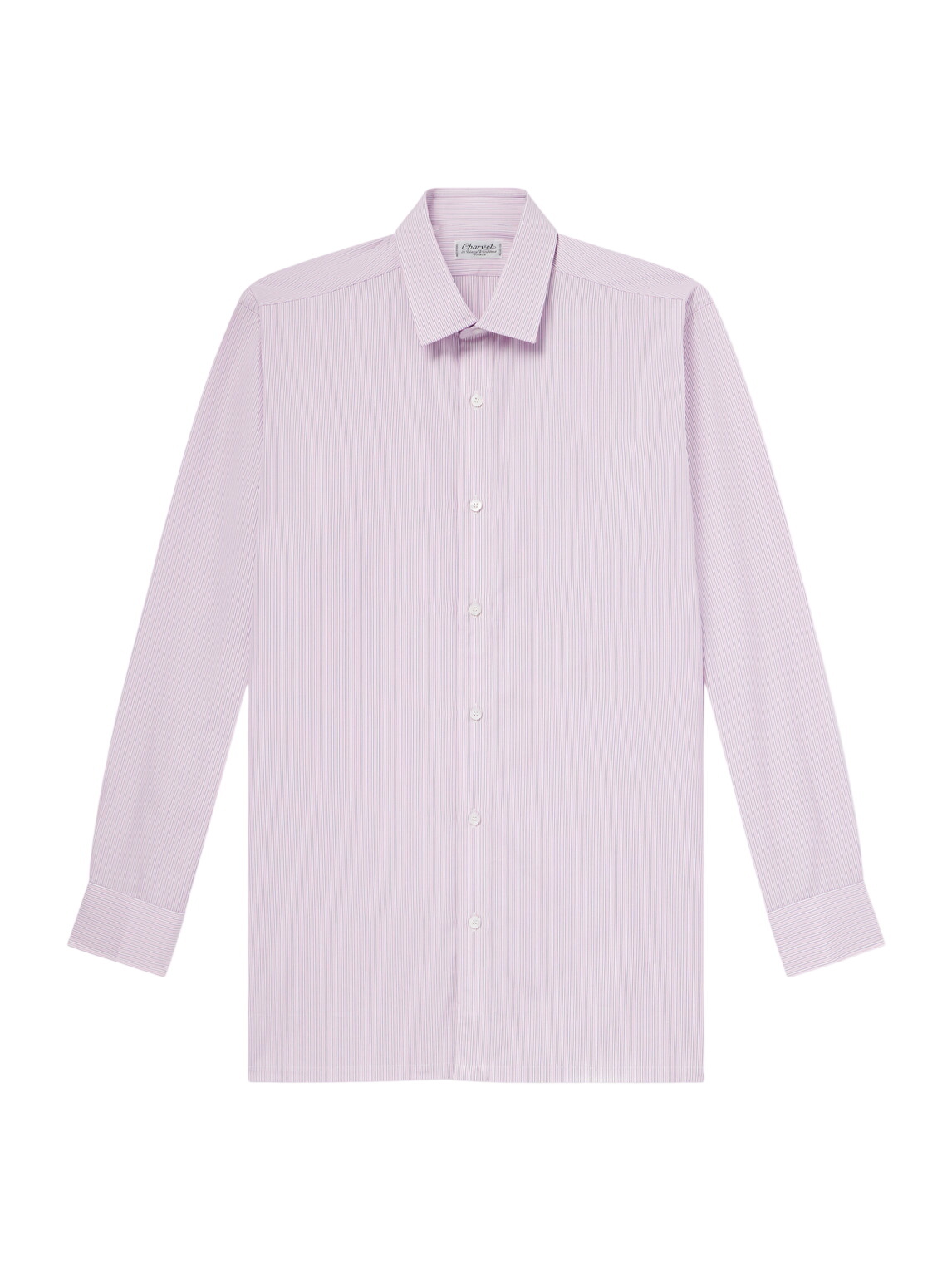 Charvet - Striped Cotton Shirt - Blue Charvet