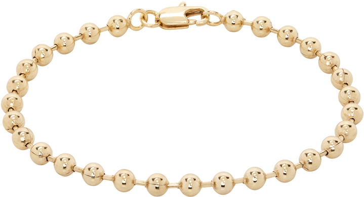 Photo: Laura Lombardi Gold Ball Chain Bracelet