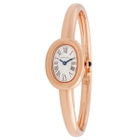 Cartier Baignoire Mini Model (Size 17) Silver Dial Ladies Watch WGBA0051
