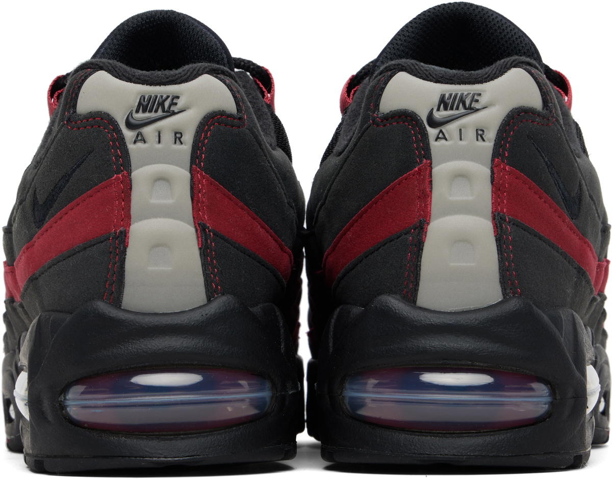 Nike Black & Red Air Max 95 OG Sneakers