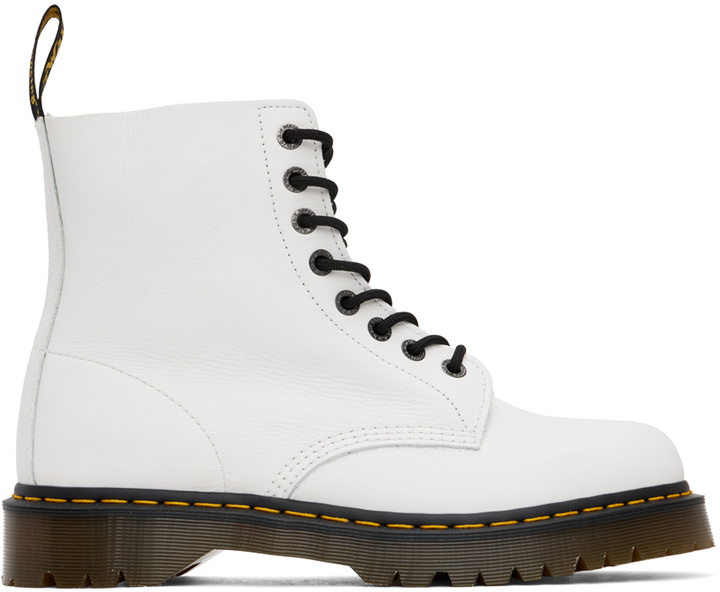 Photo: Dr. Martens White 1460 Pascal Bex Boots