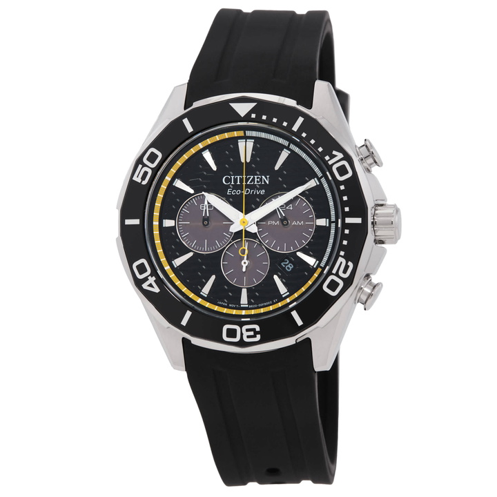 Photo: Citizen Endeavor Chronograph Quartz Black Dial Mens Watch CA4730-08E