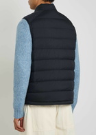Moncler Barthe Quilted Shell Gilet Navy