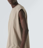 Rick Owens Splintered Tarp cotton jersey tank top