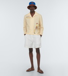 Bode Buckaroo linen and cotton shirt