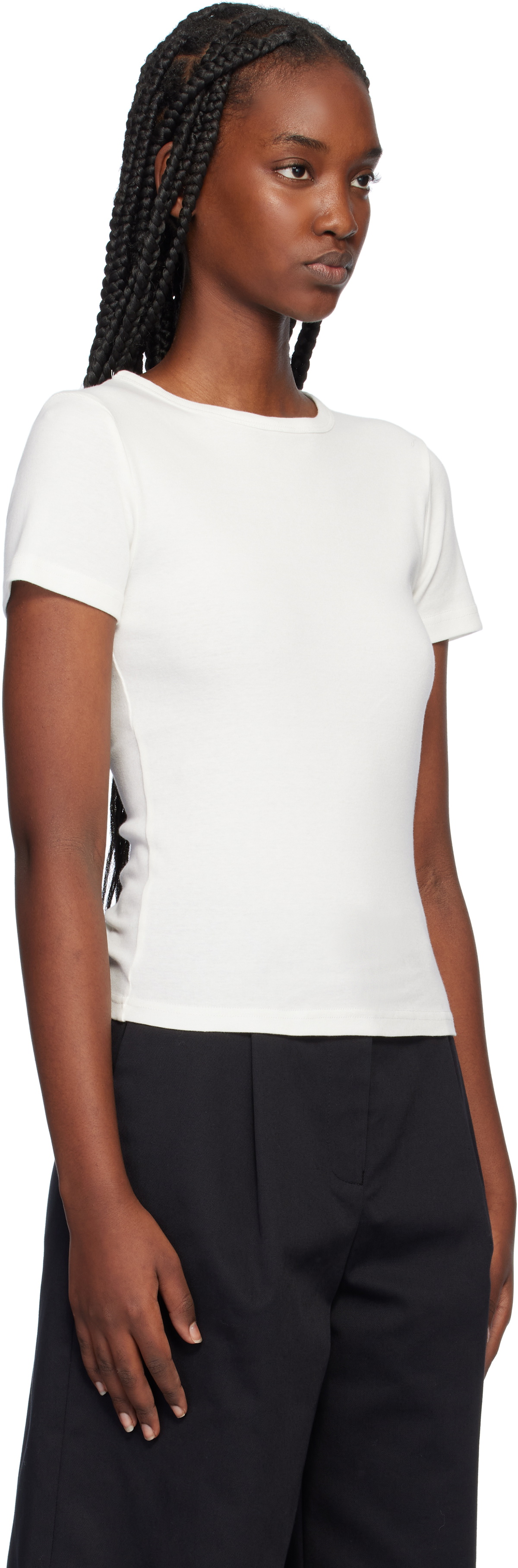Matteau White Short Sleeve Baby T-shirt