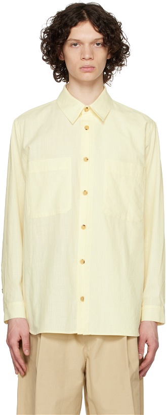 Photo: LE17SEPTEMBRE Yellow Layered Shirt