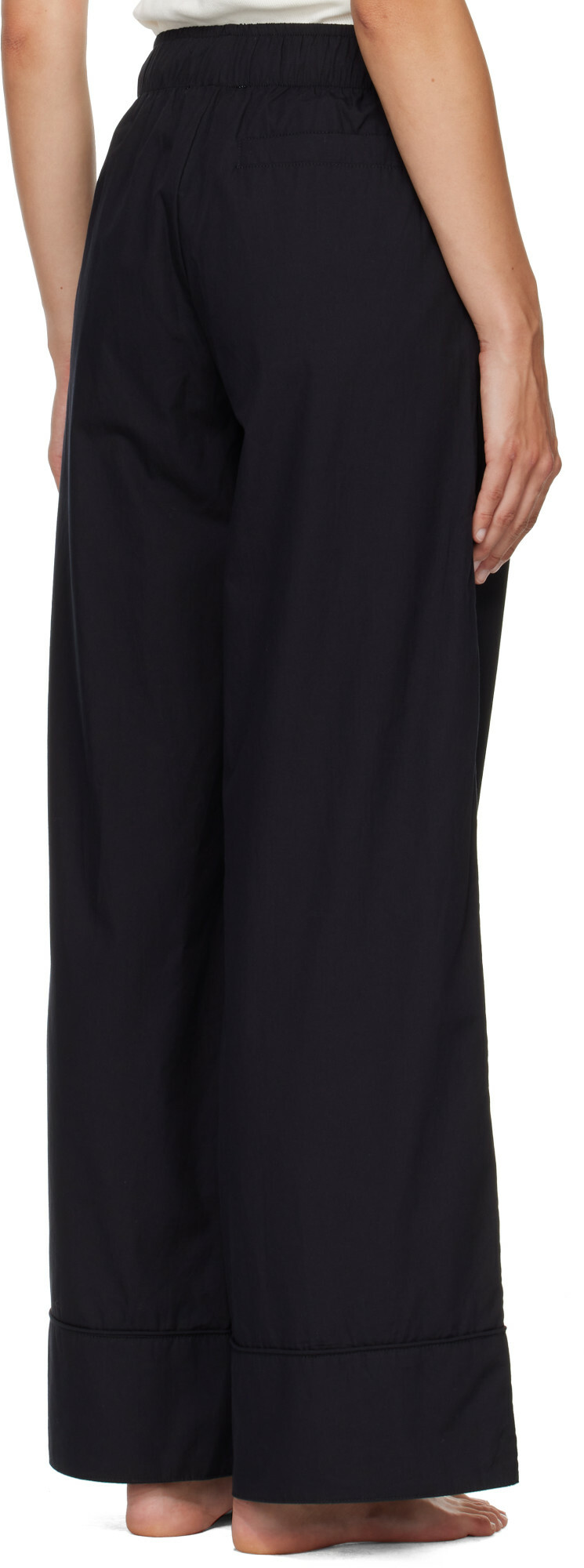 Entire Studios Black Pajama Lounge Pants