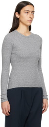 rag & bone Gray Essential Long Sleeve T-Shirt