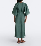 Eres Brilliance linen midi dress
