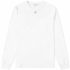 1017 ALYX 9SM Men's Long Sleeve Logo T-Shirt in White