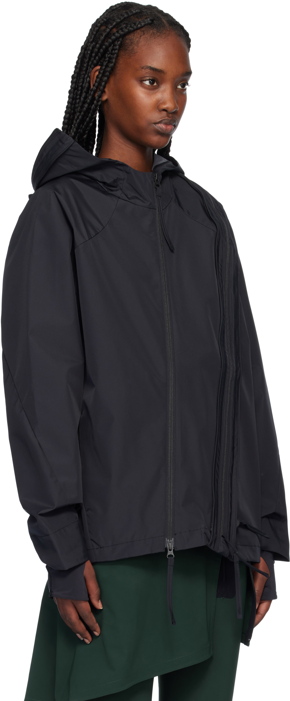 POST ARCHIVE FACTION (PAF) Black 7.0 Center Technical Jacket